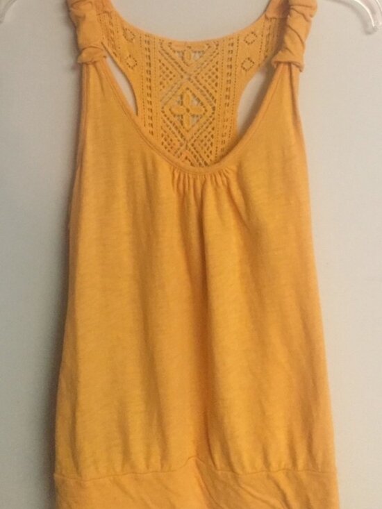 Tops - Gold tank top